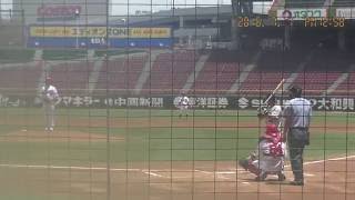 2016_7/01.３表、由宇カープ(投手:大瀬良大地)対ドラゴンズ