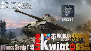 World of Tanks Modern Armor - Lioness Škoda T 45 #wotc #wot #kwiatoss