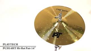 【サウンドサンプル】PLAYTECH / PCH14HT Hi-Hat Pair 14\