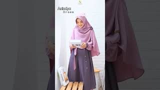 Set Gamis syar'i modern terbaru Elegan #gamissyari      #gamis    #shorts