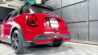 MINI cooper s F55 RES valved catback system