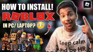 HOW TO DOWNLOAD ROBLOX || How To Download Roblox On PC \u0026 Laptop (Full Guide)