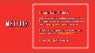 Netflix tech support scam