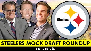 Steelers Draft Rumors: NFL Mock Draft Roundup Ft. Mel Kiper Jr, Daniel Jeremiah, & Joel Klatt