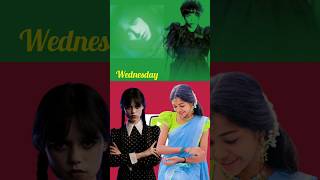 Wednesday dance x Amala shaji compilation #shorts #viral #wednesday #amalashaji #trending