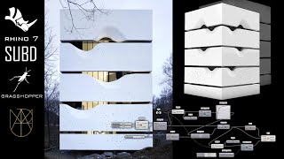 | Rhinoceros & Grasshopper - Architectural Facade Modeling