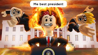 THE NEW PRESIDENT (ROBLOX Brookhaven 🏡RP - FUNNY MOMENTS)