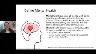 Webinar II: The Implications of COVID-19 for Mental Health and Substance Use
