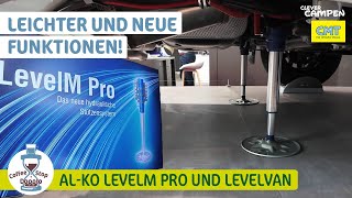 Al-Ko has revised the Level M pro and is showing the lightweight Levelvan jack stands. What's new?