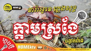 ក្តាមស្រងែ ភ្លេងសុទ្ធ Cover ថ្មី ខារ៉ាអូខេ ឆ្លងឆ្លើយ