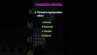 TSH levels in hypothyroidism will be