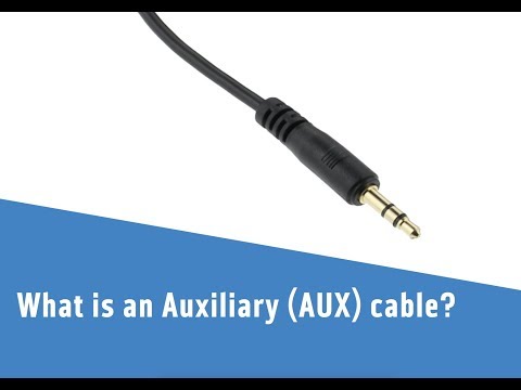 Where is the auxiliary plug?