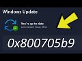 How to Fix Windows Update Error 0x800705b9 on Windows 11