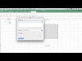 How to create a button with a macro in Excel (VBA)
