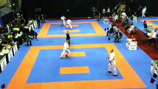 Action Kumite compilation 2017 Stefan Petkov Male Kumite -74 WKF Karate2020 - Olympic sport