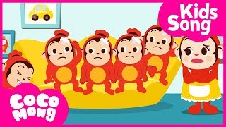 코코몽 5마리 원숭이 (2019) | Five Little Monkeys  영어 동요 | Nursery Rhymes | 코코몽 키즈송