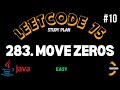 Leetcode | 283. Move Zeroes | Easy | Java Solution