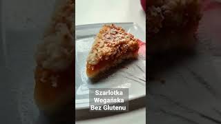 Wegańska szarlotka bez glutenu na kruchym cieście