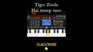 Tiger Zinda Hai trumpet tune | Mass BGM Guru | The King | Sapna Choudhary | #Shorts