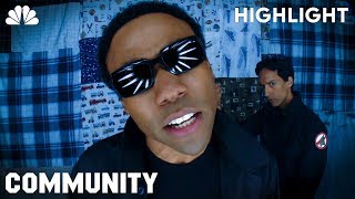 Troy and Abed's Christmas Rap "Christmas Infiltration" - Community (Episode Highlight)