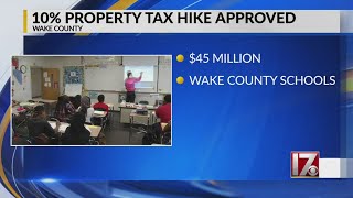 Wake County leaders OK tax hike in 2020 budget