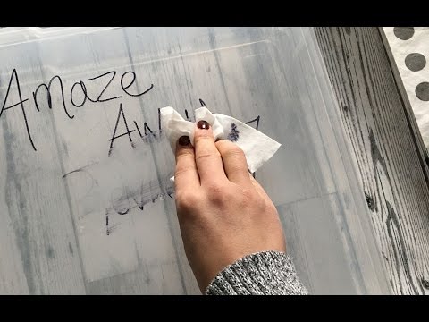 Remove Permanent Marker from Plastic, Glass and Metal: A Review Remove Permanent Marker from Plastic, Glass and Metal: A Review