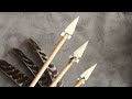 (Primitive) arrow making tutorial - bone arrowhead - in-depth guide with primitive and modern tools