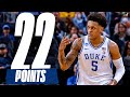 Paolo Banchero Drops 22 PTS To Send Duke To The Elite 8 #MarchMadness