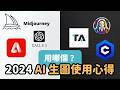 midjourney、tensor art、Dall-E 3、Leonardo AI...還有更多全部一次介紹，2024  AI 圖片生成心得｜泛科學院