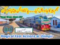 Magical Fast Train Actions at Jhimpir Railway Station | Train Speed Week 15