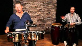 Chago Martinez - Timbale Solo on the Mozambique Rhythm