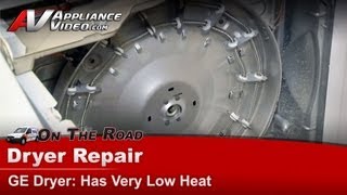 GE Dryer Repair - Low Heat - Front Bearing