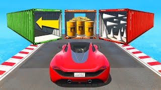 Choose The Right Container Or FAIL! - GTA 5 Funny Moments