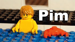 LEGO Pim In Swimming Pool (Stop-Motion Animation)