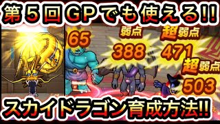 【ドラクエウォーク】第5回GPでは○○のスカイドラゴンが活躍!!(仲間モンスター)※最新版