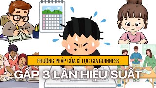 Phương pháp của KỶ LỤC GIA GUINNESS giúp tăng hiệu suất học và làm việc của não bộ lên GẤP 3 LẦN