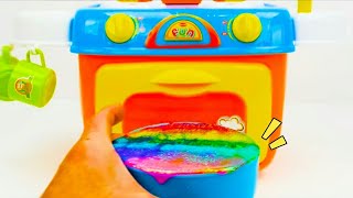 बच्चों के लिए Kitchen Cake खिलौने लर्निंग वीडियो-आकर,रंग Toys For Kids In Hindi l Learning Video l