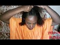 ቀላል ጉንጉን ፀጉር አሰራር ;How to cornrow Your Own Hair ፡ Gungun hair style