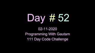 OOPS Principles in Python | 111 Day code Challenge | Programming with Gautam