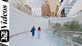 Inside the UAE Pavilion at Expo 2020