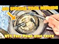 N54 Fuel Pump Ring Removal Trick - NO SPECIAL TOOLS NEEDED! Super Easy BMW 335i 335xi