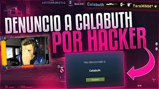 REPORTO A CALABUTH POR HACKER...