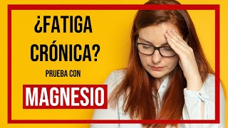 EL MANEJO DE LA SUPLEMENTACIÓN EN LA FATIGA CRÓNICA Y LOS TRASTORNOS ENERGÉTICOS