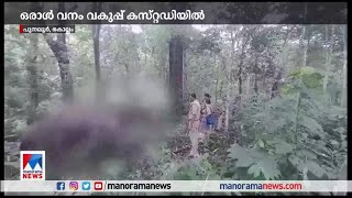 കൃഷിയിടത്തില്‍ കാട്ടാന ചരിഞ്ഞു; ഒരാള്‍ വനംവകുപ്പ് കസ്റ്റഡിയില്‍ |Kollam Punalur