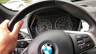 BMW X1 - OPEN THE HOOD - HOW TO