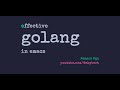 Effective Golang in Emacs