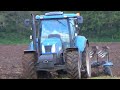 ploughing the maize ground