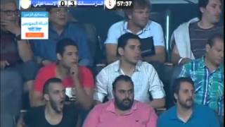 فرحة هشام ماجد و شيكو بهدف الزمالك الثالث 7/7/2015