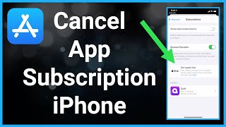 How To Cancel An App Subscription On Your iPhone