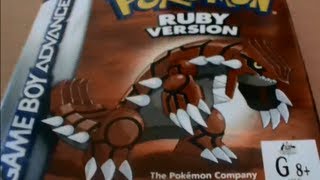 Pokemon Ruby Version GBA Unboxing